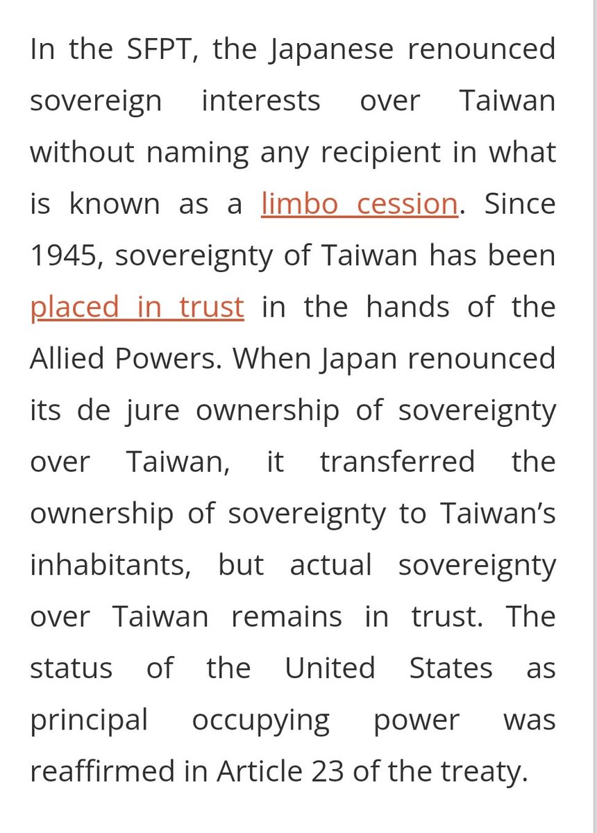 thewumaoslayer's tweet photo. @MRHDebater @Penny_BiKhim @cjuroz @blkojo @holataipei 🤣🤣🤣🤡the 6 assurances are assurances that US will defend Taiwan if China attacks.
The 3 communiques never gave Taiwan to China.

Nothing has ever changed. US is the trustee of Taiwan and will protect it, Taiwan is not part of China🤡🤣🤣ur making words up just show u lie https://t.co/u6jFZnKNCE