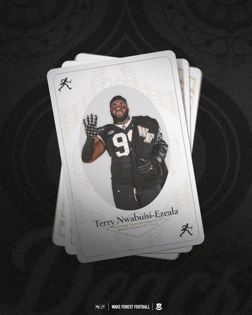 Got a physical and powerful DT who was a 1st team all state player on a team that won a state championship.  Welcome to Wake Forest.  #GoDeacs
