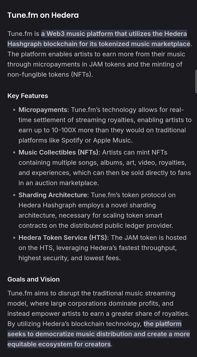 CryptoNellyNel's tweet photo. 🚀Discover @TuneFM, a Web3 music platform powered by #HederaHashgraph! Artists can earn more with JAM token micropayments and mint exclusive NFTs. Revolutionizing the music industry, one stream at a time.
🚀🎵 #Blockchain #NFTs #CryptoMusic #Web3Music #TuneFM #JAMToken #crypto https://t.co/wqYjnWOdDQ