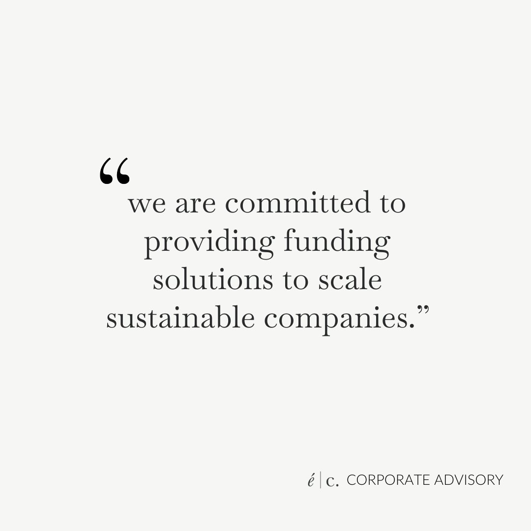 ethicacapital's tweet photo. We are committed to supporting the growth of sustainable companies that are shaping a better tomorrow. 

By providing tailored funding solutions, we enable visionary businesses to scale their impact and drive meaningful change.

#ethicacapital #greenfinance #greenbonds https://t.co/0PxZiiSONQ