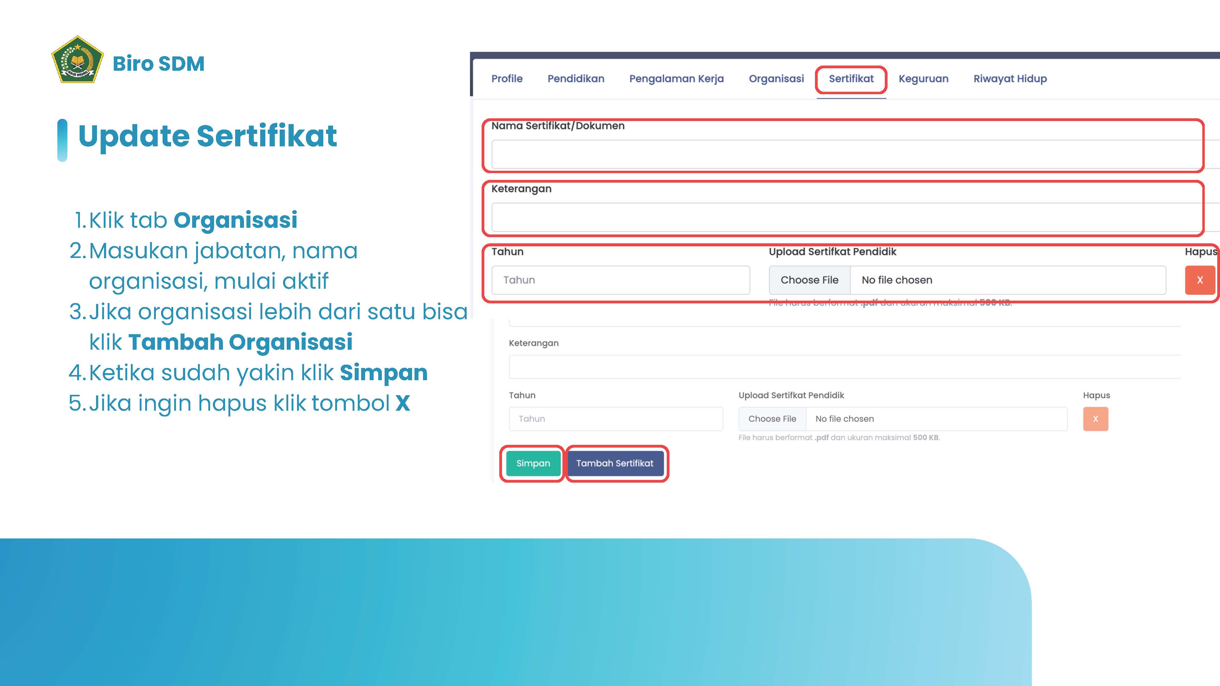 Tata Cara Memilihi Titik Lokasi Ujian
