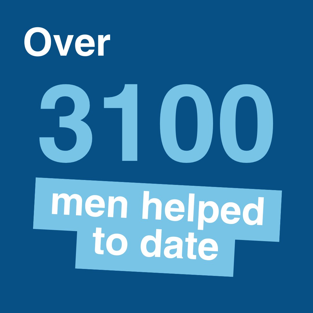 We're proud that we've now helped over 3,100 men in suicidal crisis since the opening of our first centre in Liverpool in 2018. For more information about the free, life-saving therapy we provide to suicidal men in the North East, North West &amp; London visit jamesplace.org.uk