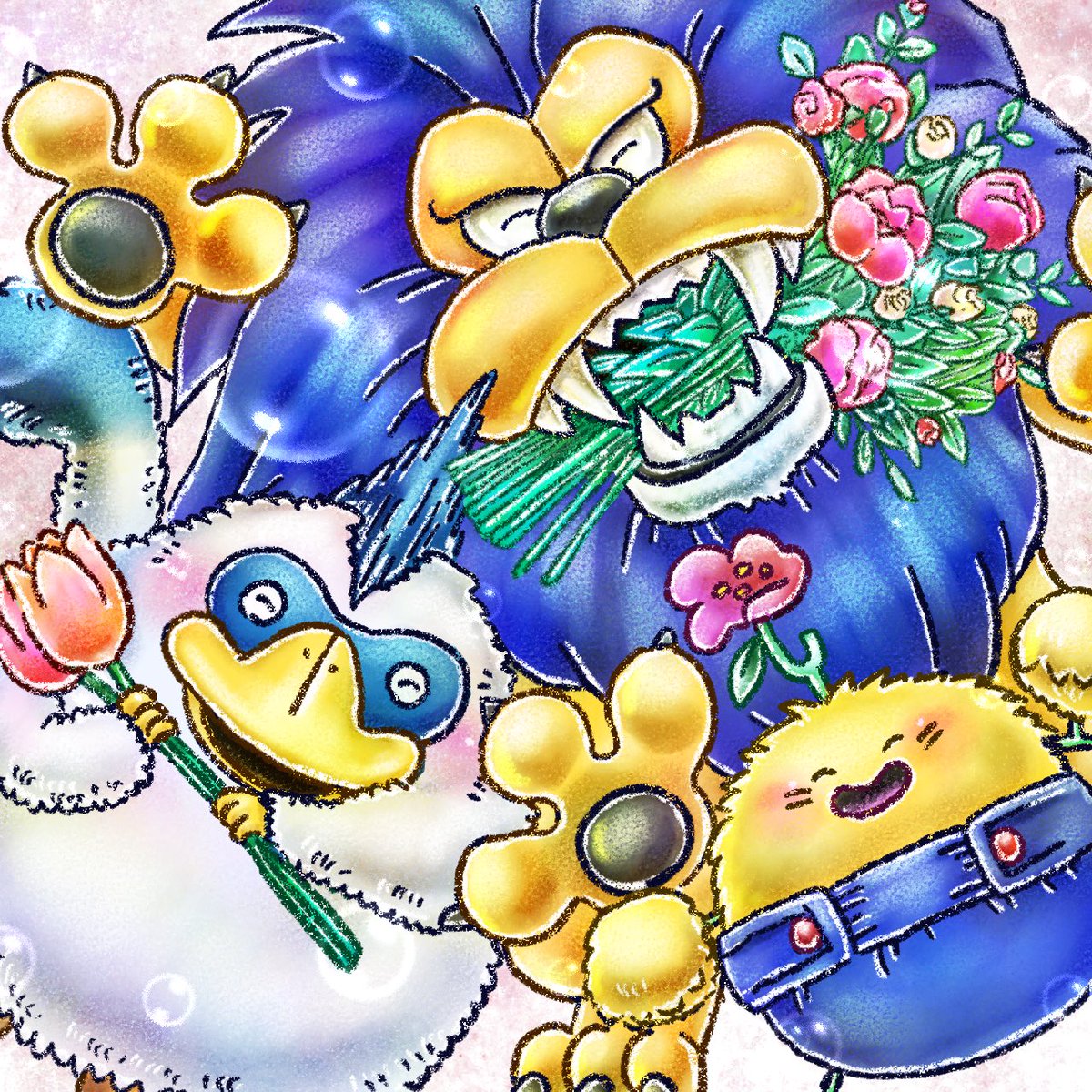 🌸🌼🌷

#ドラクエ10 #絵柄が好みって人にフォローされたい