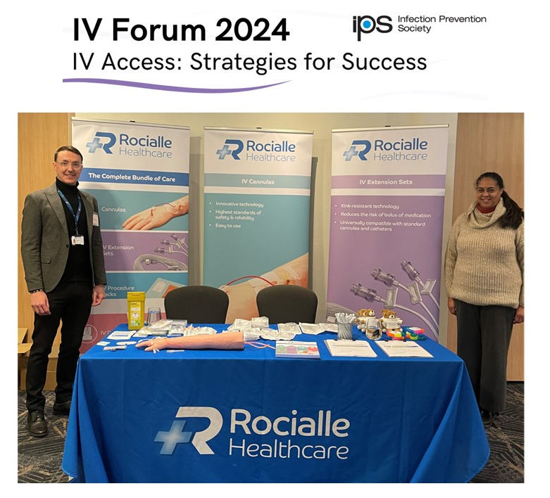 Rocialle's tweet image. Completing our series of IV conferences for 2024, we're delighted to be supporting the Infection Prevention Society IV Forum at Birmingham Conference &amp;amp; Events Centre today.

Find out more lnkd.in/e8GhSiqQ

#IPSIVConf24 #Cannulas #ExtensionSets #ProcedurePacks #Woundcare