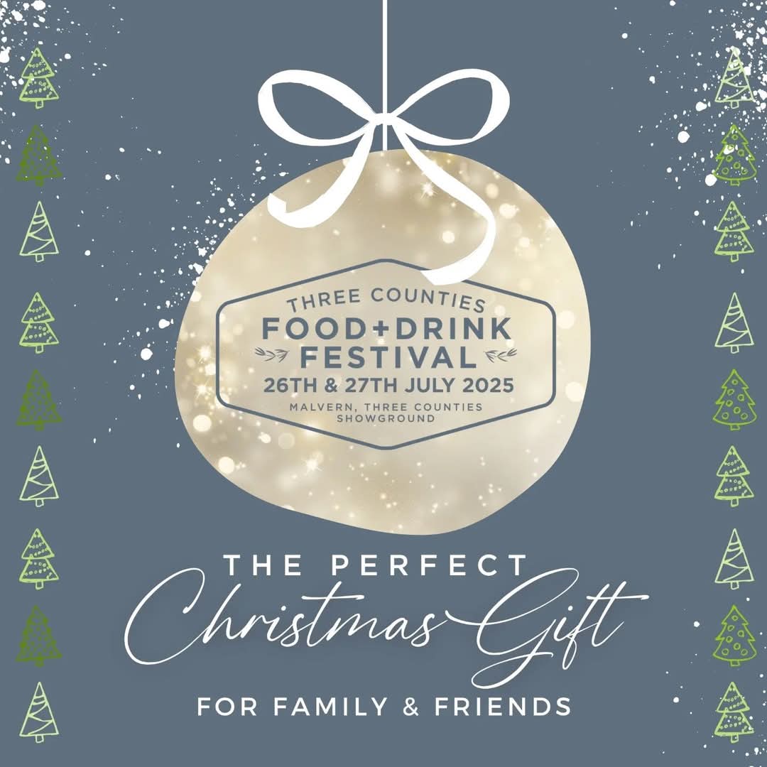 Give the gift of a fabulous foodie day out!

26-27th July 2025 at Three Counties Showground!

All this and more to look forward to...
🧁Delicious food
🍹Plenty of great drink choices
👨‍🍳 TV chefs
👧 Fun for the kids
🛍 Brilliant shopping from over 150 quality stalls.
And more!!