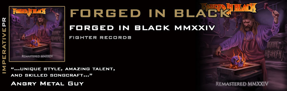 High praise for Forged In Black Remastered MMXXIV in a brilliant and extensive review from Cultura em peso...
"This work is officially perfect!"
culturaempeso.com/album-review-f… 
#forgedinblack #culturaempeso #remastered #fighterrecords #heavymetal #perfection #ukhm #britishsteel
