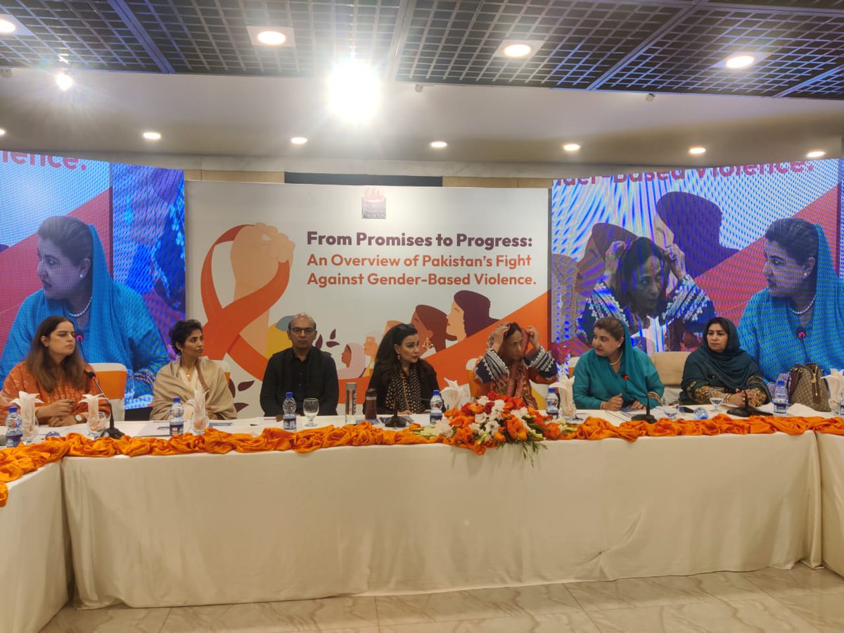 wpc_pak's tweet photo. MNA Ms. Saba Sadiq conducted a session, titled "Parliamentary Perspective-Enhancing Legislative Measure to Combat Gender-based Violence", during the "From Promises to Progress" RTC held by Women's Parliamentary Caucus at the Parliament House, today. #NoExcuse
@NAofPakistan https://t.co/XzkYQgcJ1b
