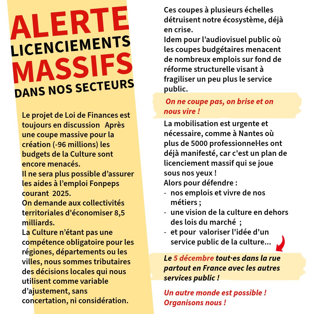 A PARIS LE 5 DECEMBRE 14H BERCY - PLACE D'ITALIE 
RDV FEDERAL 13H45 Place du Bataillon-du-Pacifique - Devant le tabac Le Bercy
Tous les rdv : lc.cx/MobilisationsD…