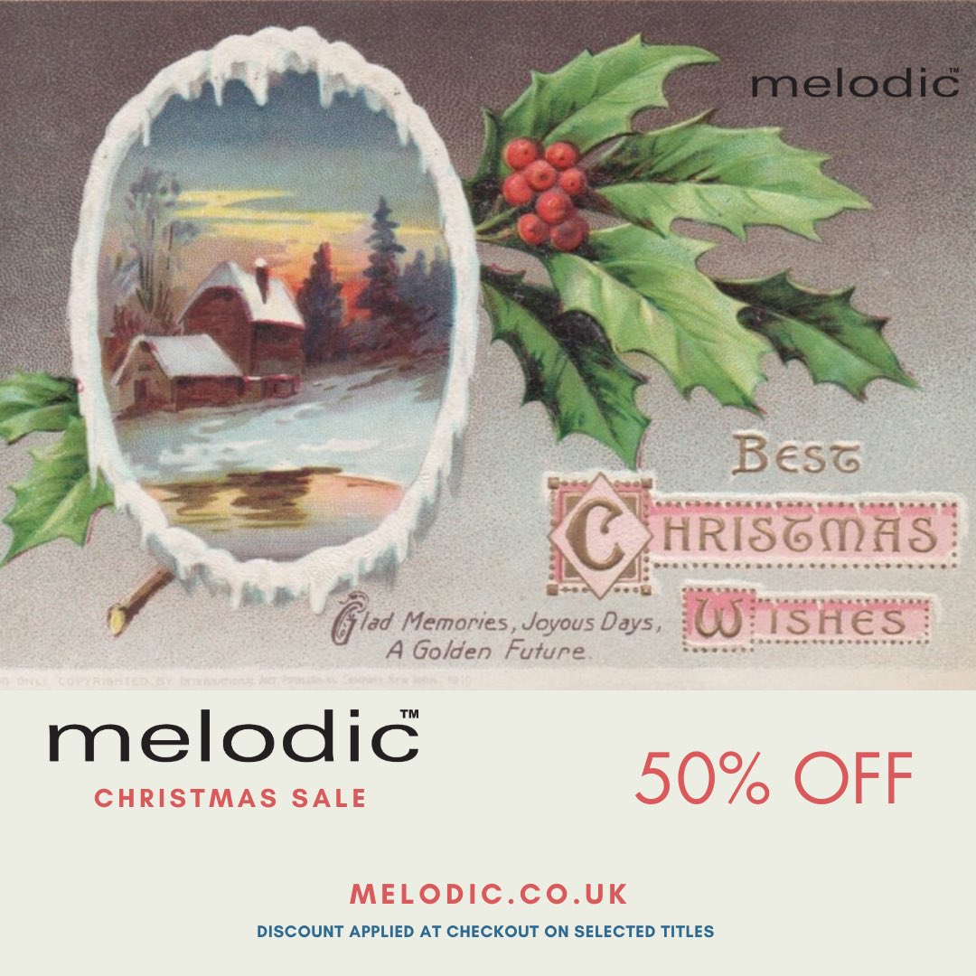 Melodic Records (@melodicrecords) on Twitter photo The Melodic Christmas Sale is a-go with 50% off a whole host of back catalogue, including records by @whlungmusic , <a href="/thecoolgreen/">The Cool Greenhouse</a> , abracadabra, Shirley Hurt and more!
Grab a bargain 💥 - melodic.co.uk/collections/me… The Melodic Christmas Sale is a-go with 50% off a whole host of back catalogue, including records by @whlungmusic , <a href="/thecoolgreen/">The Cool Greenhouse</a> , abracadabra, Shirley Hurt and more!
Grab a bargain 💥 - melodic.co.uk/collections/me…