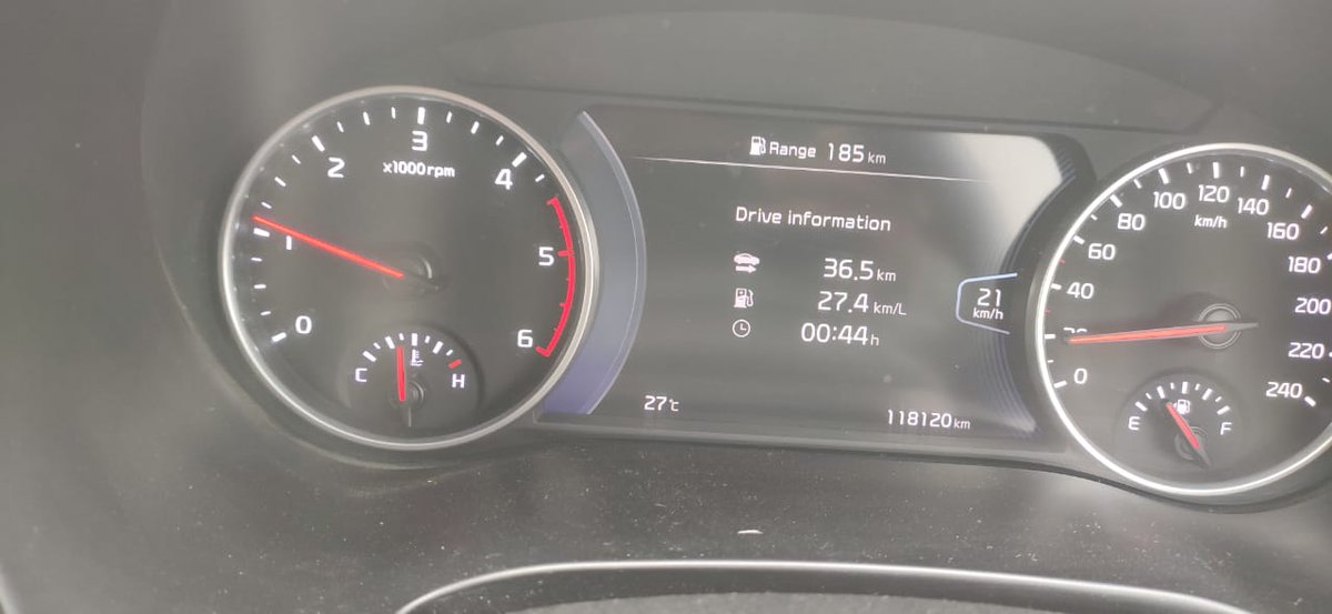 Kia seltos 27.km/l