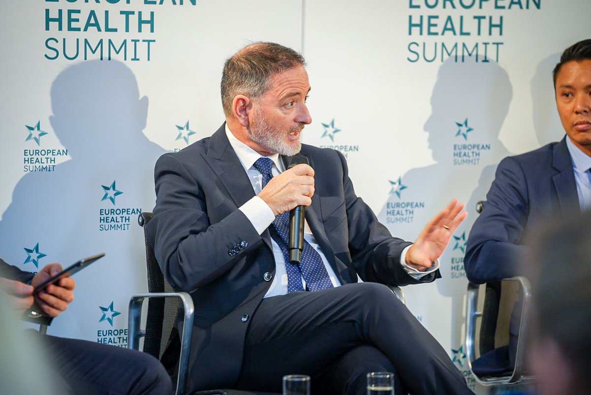 ebsummiteurope's tweet photo. Live now from #EHS2024 with @marsemo, Director for Digital, EU4Health & Health Systems Modernisation @EU_Health @EU_Commission
📋“The European Health Data Space regulation aims to create the infrastructure for seamless data flow, ensuring access to high-quality health data for research, innovation, and policy development.”
#DigitalHealth #HealthInnovation #EUHealth