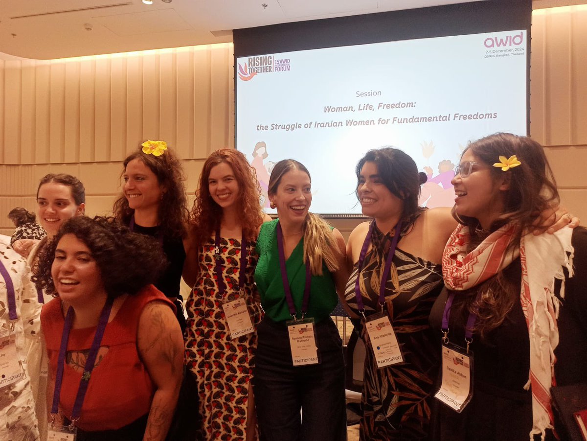 Memorable panel on resistance and the far right at the world’s largest feminist movement conference: AWID
Testimonies were inspiring, and I leave Thailand with the hope that this energy remains strong. Thanks to the Center for Transformative Narratives, especially Anis 💚🌿