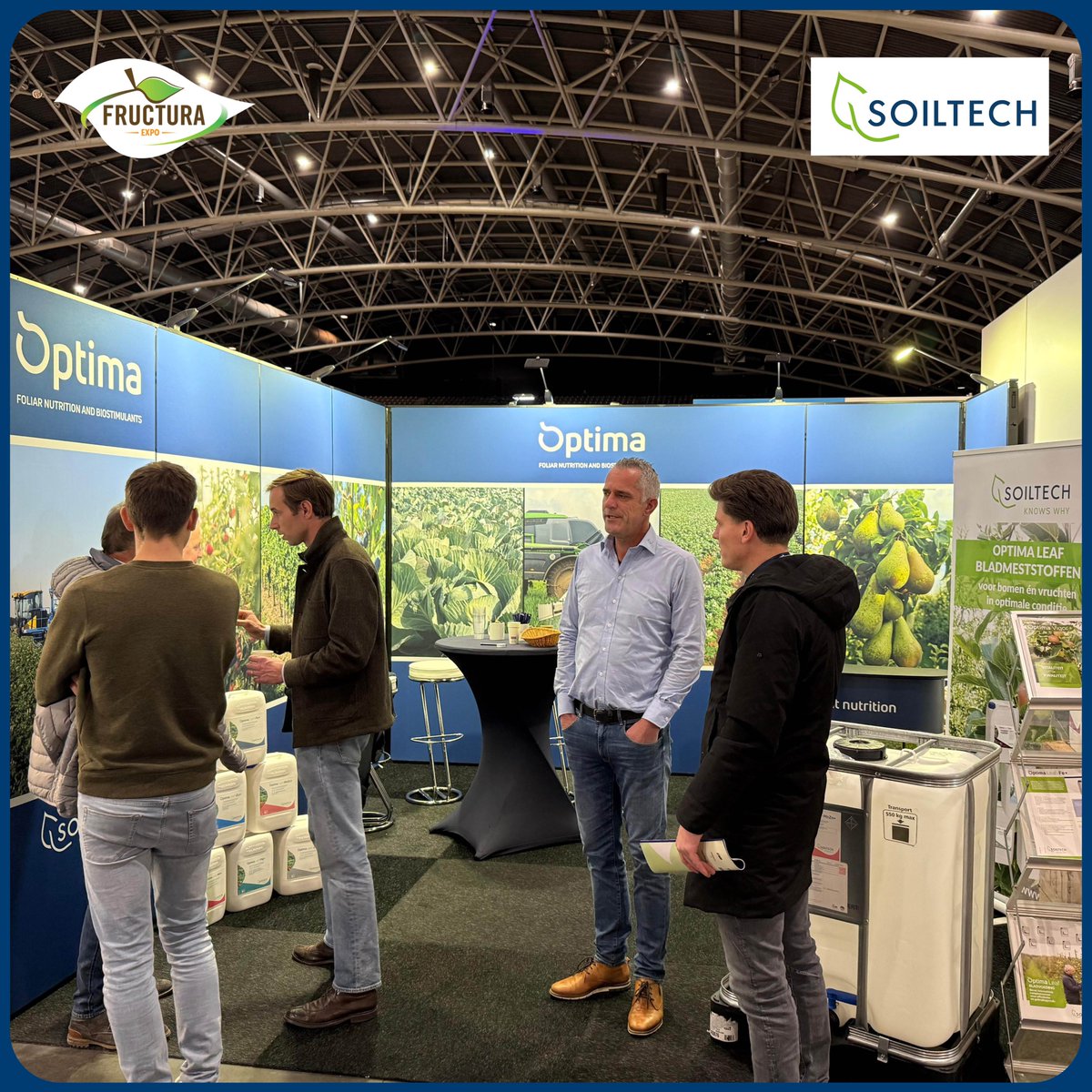 soil_tech's tweet image. There&apos;s already a lot of interest in our booth at the Fructura, which will be held today (4/12) and tomorrow (5/12) in the Trixxo Arena in Hasselt. #Fructura is the largest Belgian trade fair for professional fruit growers. You will find us at exhibition stand B37.
#fruitteler