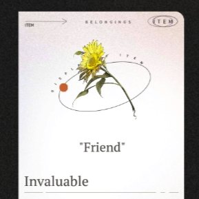 근데 님들 그거 아시나요
립구 캐릭터 물품 "감정가 없음"의 원어 표기는 "invaluable"입니다
정말 정말 소중하다는 뜻이에요
가치를 매길 수 없을 정도로 소중하다는