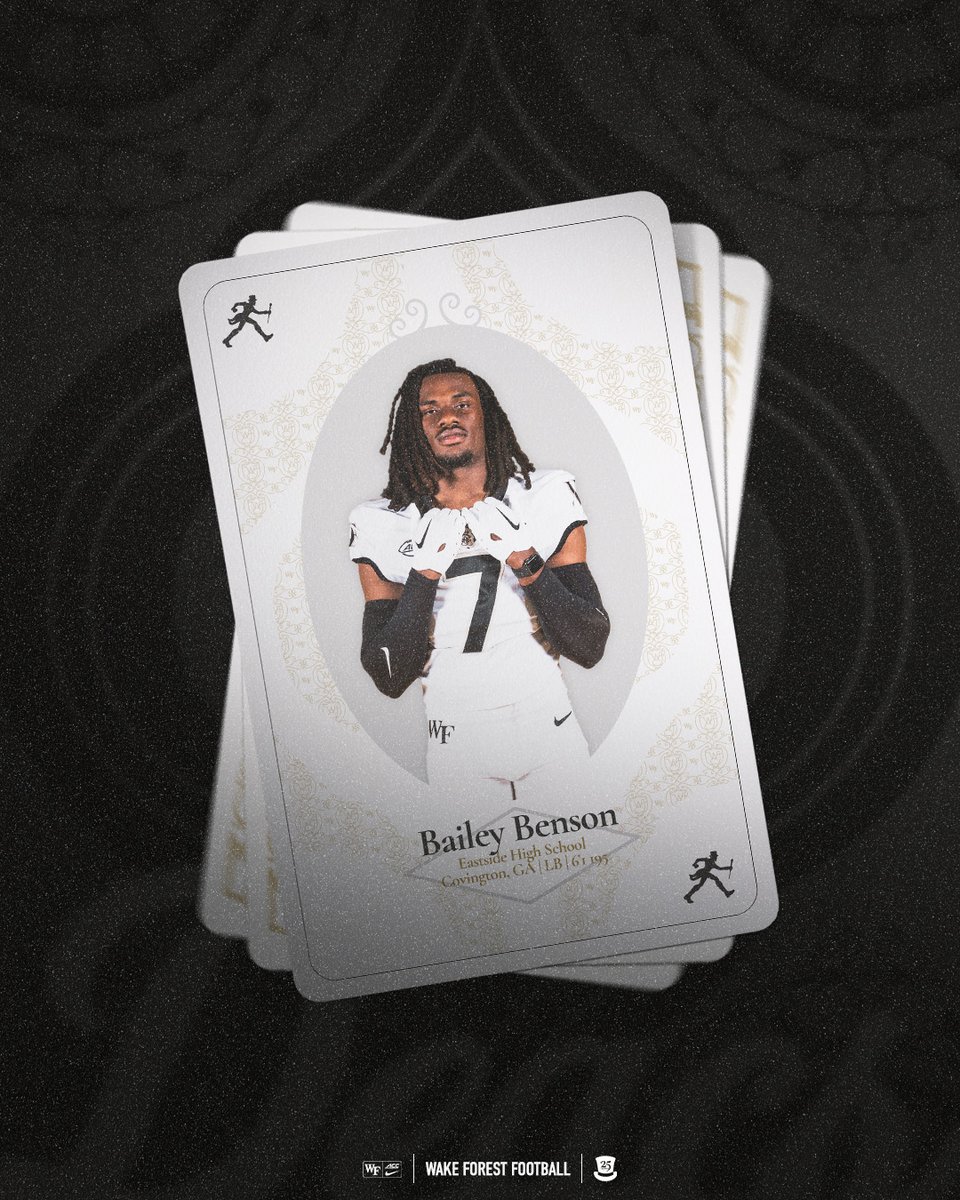 Extremely versatile LBer from Georgia.  Can run Sideline to Sideline with tremendous closing speed.  #GoDeacs