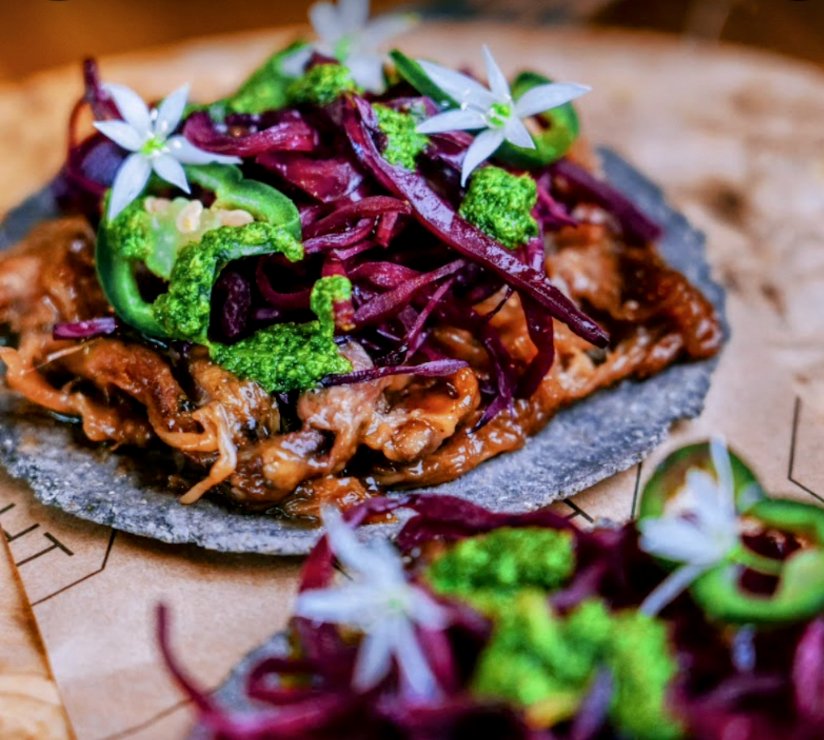 Incredible menu, it changes every 2 weeks. Most of it straight from our farm- served ON the farm. #zero miles. Come &amp; try our dining experience for yourself - it's mind-blowing food with an amazing panoramic view of Pendle Hill #Lancashire