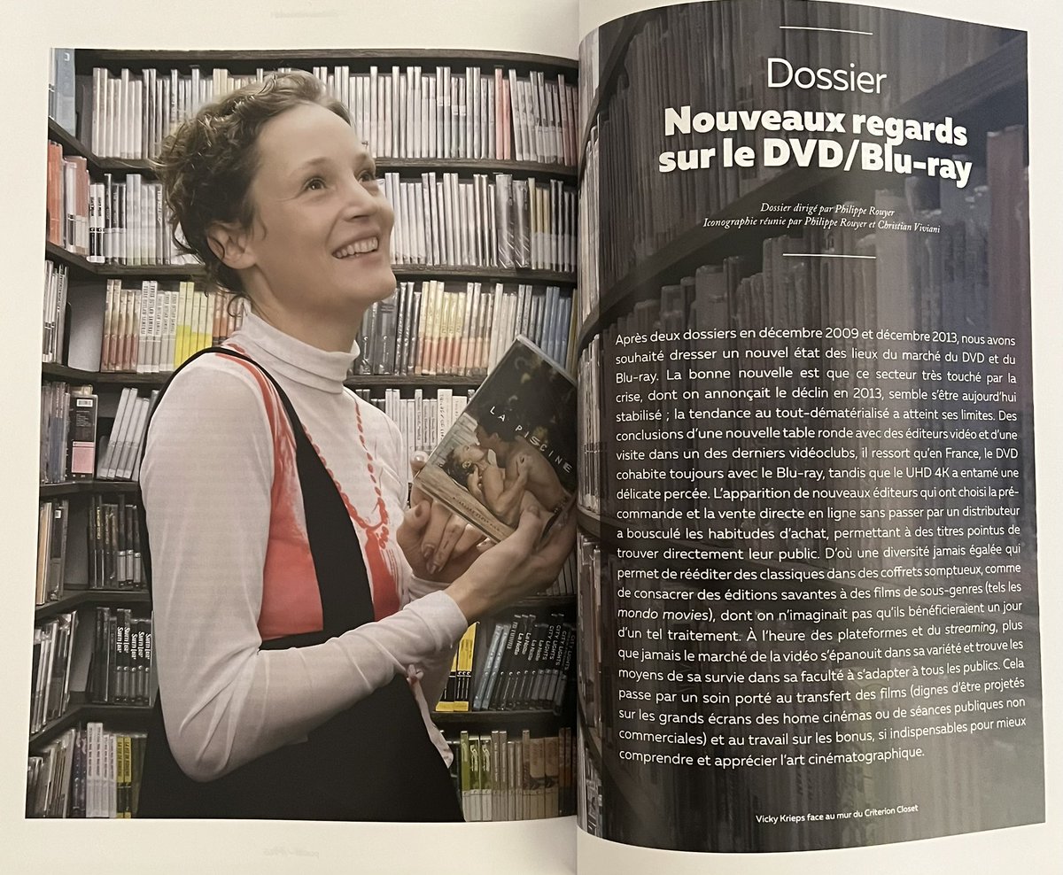 SpectrumAsie's tweet photo. Merci à @philippe_rouyer et @RevuePositif pour ce dossier essentiel sur l’activité de la vidéo @thejokersfilms @CarlottaFilms @lechatquifume @PotemkineFilms et tous les copains qui font un travail formidable. La France est un petit marché mais qui n’a pas à rougir face à ses concurrents étrangers.