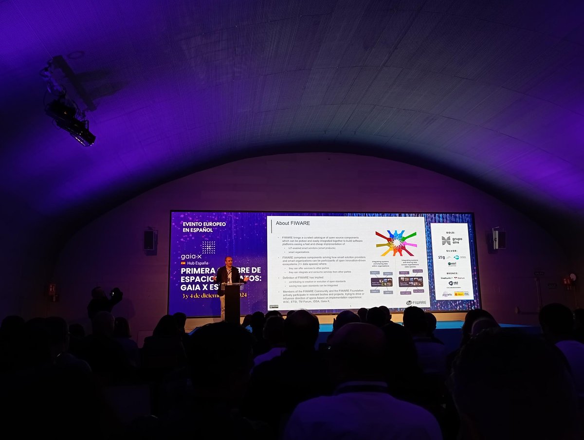 ldttoolbox's tweet image. 🌐 Excited to have joined the 1st Gaia-X Spain Data Spaces Summit! Key takeaways on innovation and global impact from leaders like Ruth del Campo, Antonio Biason, and Ana García Robles.

💡 A step closer to leveraging #DataSpaces #GaiaX #DigitalTwins #SmartCities #LDTToolbox