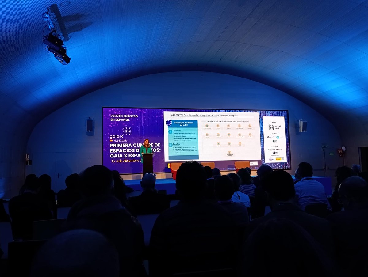 ldttoolbox's tweet image. 🌐 Excited to have joined the 1st Gaia-X Spain Data Spaces Summit! Key takeaways on innovation and global impact from leaders like Ruth del Campo, Antonio Biason, and Ana García Robles.

💡 A step closer to leveraging #DataSpaces #GaiaX #DigitalTwins #SmartCities #LDTToolbox