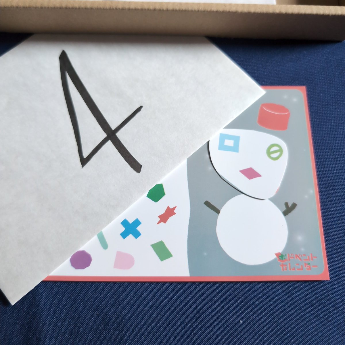 顔を見つけて切り抜き、雪だるまに貼り付ける。 とても簡単だけど、顔を作るために模様を切り抜く方法はたくさんある。 みんなは雪だるまの頭を型紙から切り取った。 私はハサミを使った。

#ボドベントカレンダー