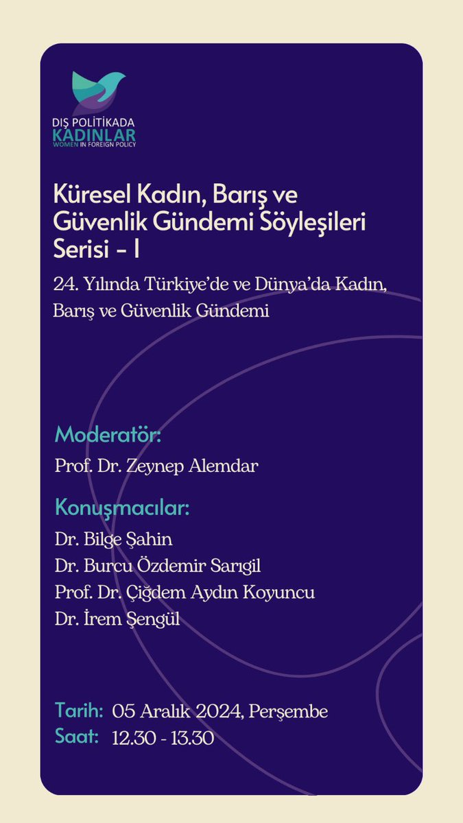 Bekleriz! Davetiye için buradan DM yazabilirsiniz..