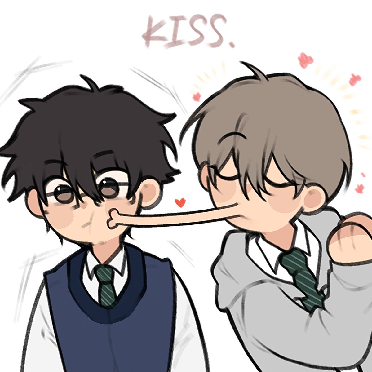 kuromartin_'s tweet photo. kiss :3 #Lostinthecloud @paspaskim https://t.co/6GEMcMPRaL