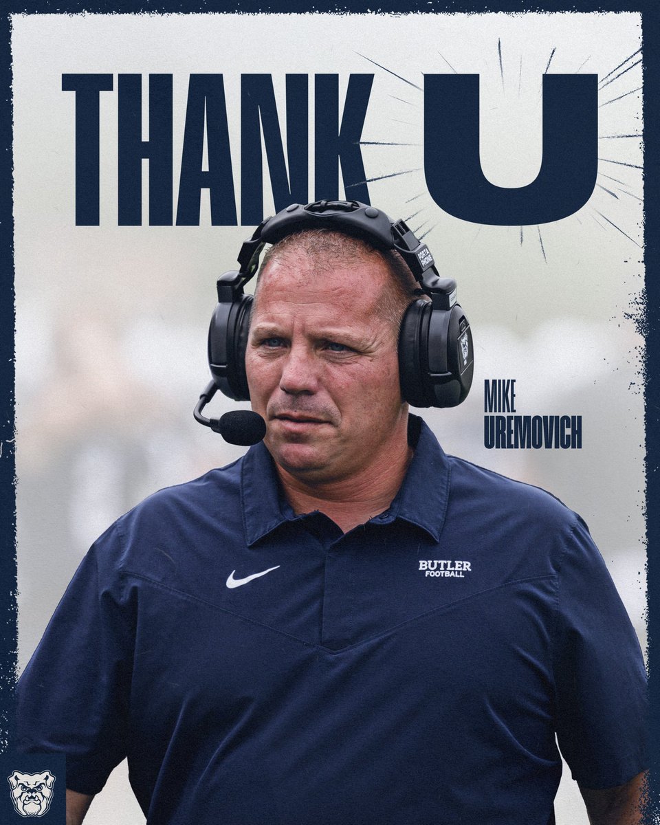 Appreciate everything Coach U did for the Bulldogs and wishing him and his family all the best at Ball State.