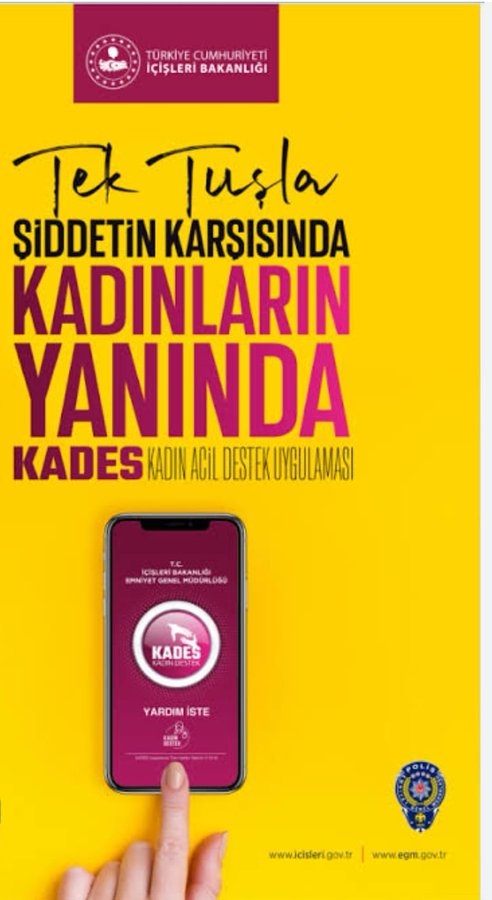 #KadınaElKalkamaz #KADES #BizVarız