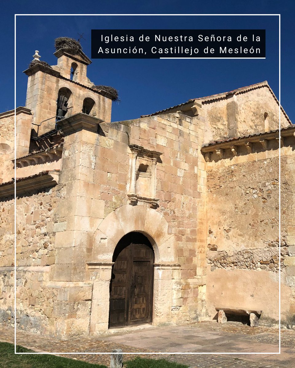 El templo más sobresaliente de Castillejo de Mesleón es, sin duda, la iglesia románica de Nuestra Señora de la Asunción, levantada en el aiglo XII y declarada Bien de Interés Cultural en el año 1995. 

<a href="/DipuSG/">Diputación de Segovia</a> <a href="/CODINSE/">CODINSE</a> 
#SegoviaReto366 #ProvinciadeSegovia