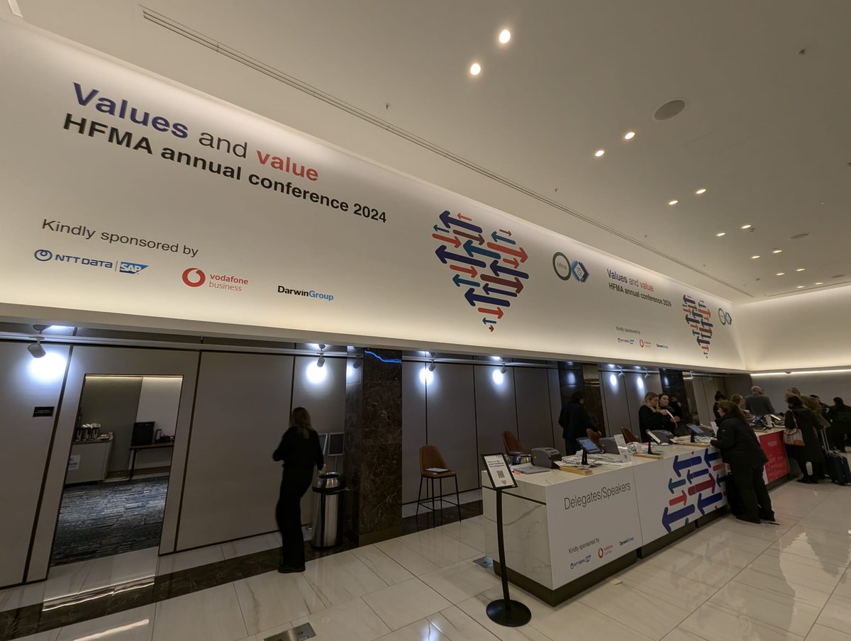 The #HFMA2024 London programme is finally here! We're so excited to bring our members and finance colleagues together again. If you're attending in London, send through your photos and let us know how you're finding the event.