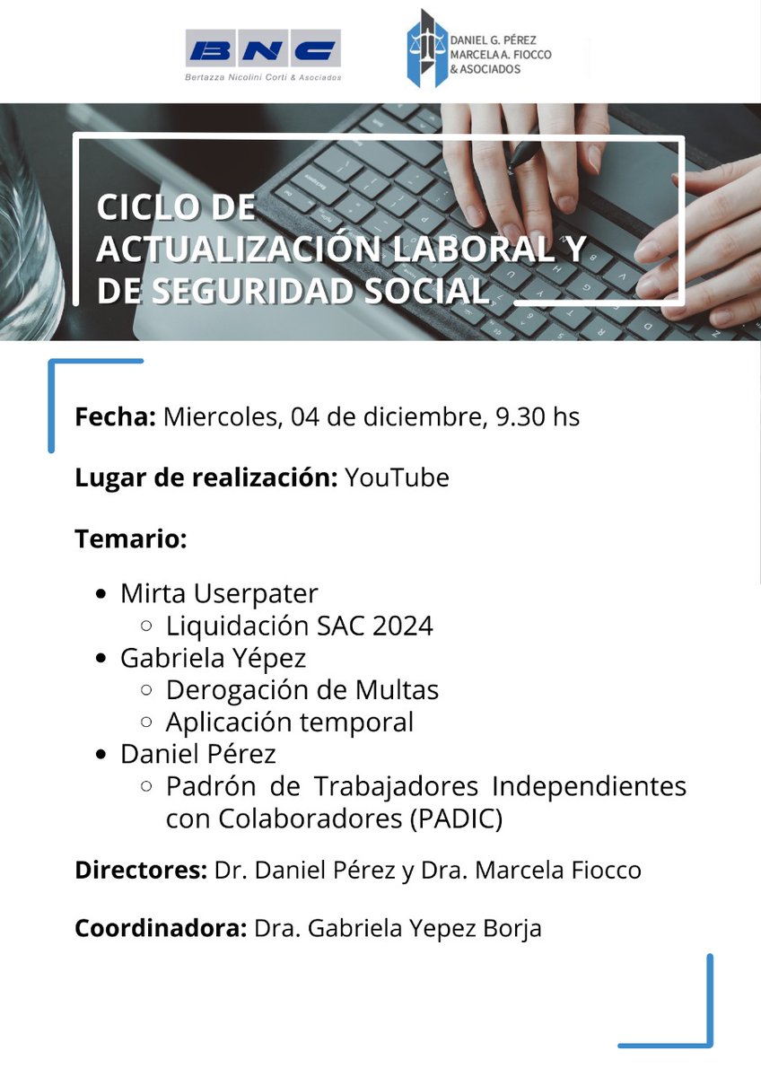 Estudio BNC - Bertazza Nicolini Corti y Asociados tweet media