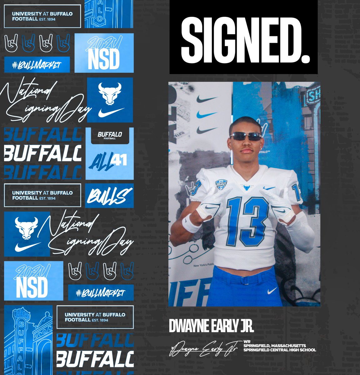 Welcome to the family, Dwayne!

➡️<a href="/dearly2406/">Dwayne Early Jr 3⭐️</a>

#UBhornsUP🤘| #BullMarket📈