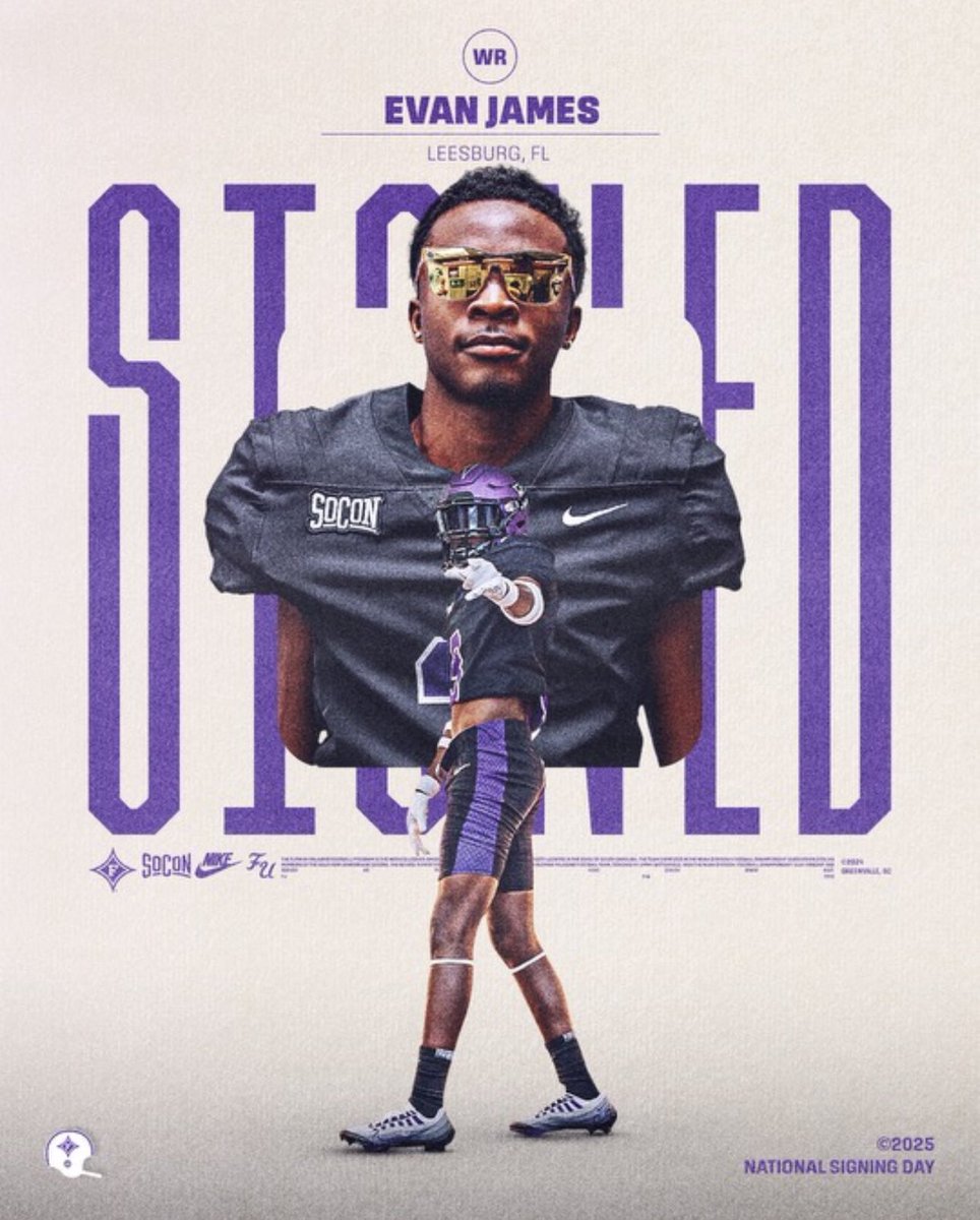 Furman Football (@paladinfootball) on Twitter photo Welcome to the Family! 
<a href="/Evanjames2025/">EJ</a> 
#FUAllTheTime | #EliteIsTheStandard Welcome to the Family! 
<a href="/Evanjames2025/">EJ</a> 
#FUAllTheTime | #EliteIsTheStandard