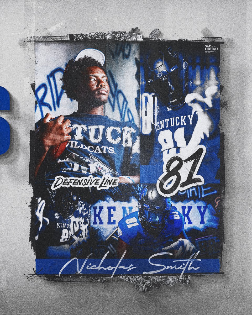 Kentucky Football (@ukfootball) on Twitter photo Welcome to #BBN, <a href="/Nicholssmith66/">Nicholas,Smith</a>. 
#NSD25 😼 Welcome to #BBN, <a href="/Nicholssmith66/">Nicholas,Smith</a>. 
#NSD25 😼