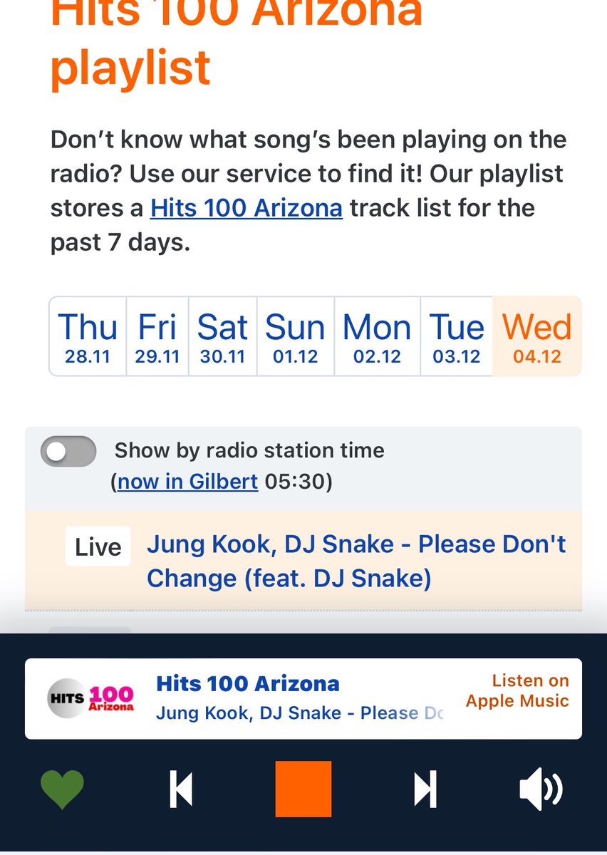saseem21's tweet photo. Now playing #PleaseDon’tChange by #Jungkook ft. DJ Snake On @Hits100AZ
Thanks a lot Team @Hits100AZ😍
🎧 https://t.co/rfR7pgHRPp… https://t.co/autF0GJGkk