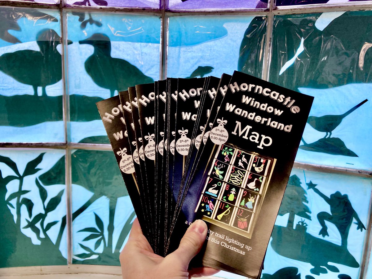 Paper maps for Horncastle <a href="/windowwander/">Window Wanderland ✨</a> 2024 have arrived! Pick yours up free at the Library, <a href="/SirJosephBanks/">Sir Joseph Banks</a> Centre, Co-op (Conging Street), Just One More Bike, Fletcher &amp; Hughes, The Big Chair Company and Horncastle Hobby House