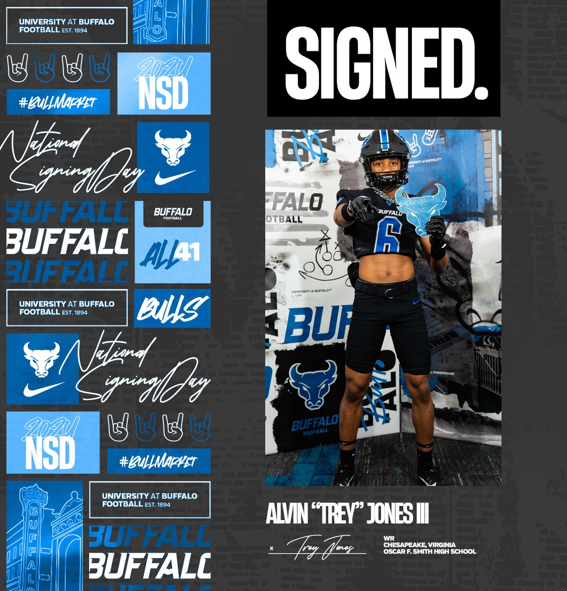 UB Football (@ubfootball) on Twitter photo Welcome to the family, Trey!
β‘οΈ<a href="/treyfromva6/">Alvin (Trey) Jones III</a>
#UBhornsUPπ€| #BullMarketπ Welcome to the family, Trey!
β‘οΈ<a href="/treyfromva6/">Alvin (Trey) Jones III</a>
#UBhornsUPπ€| #BullMarketπ