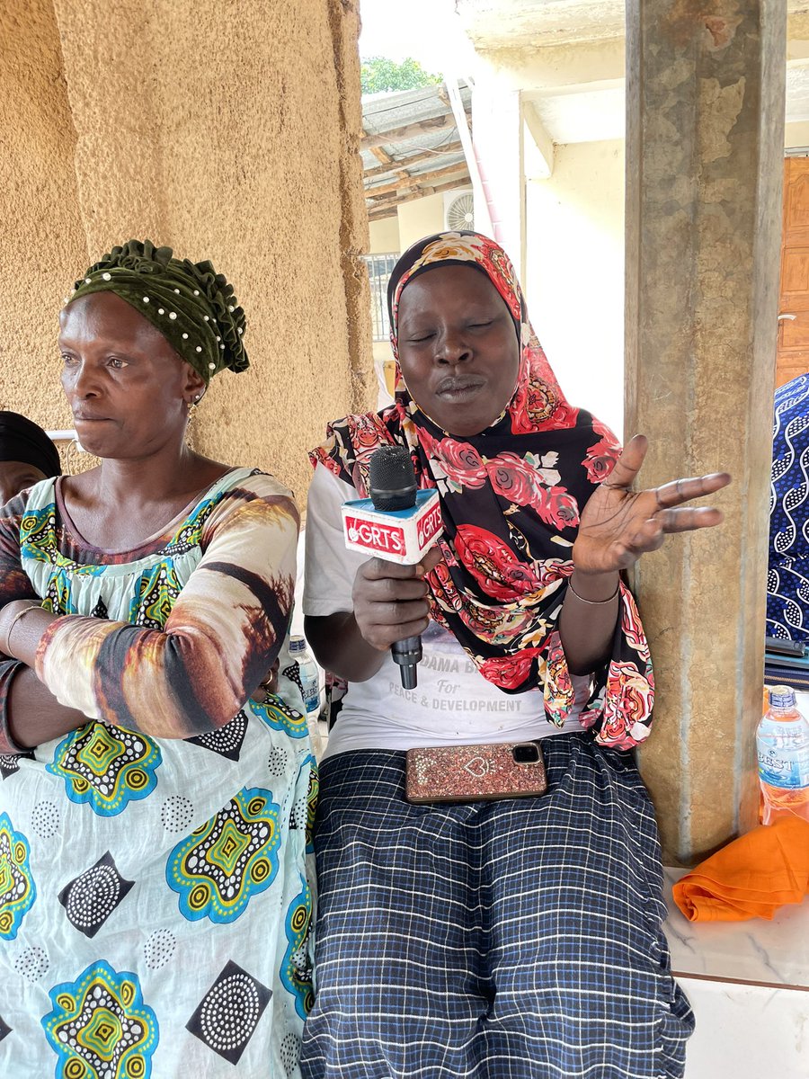 "I didn't know that some girls are born without a hymen. This is new to me, and I want to thank you so much for sharing this important information."

Mariama Saidy