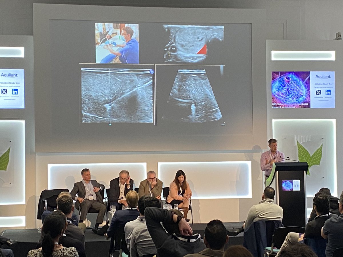 AquilantOncol's tweet photo. Last up for this session we have Dr Andy McQueen delivering a fantastic presentation on Thyroid ablation:how I do it #AblationStudyDay #thyroidablation #supportingeducation https://t.co/V7I3y4mnxD