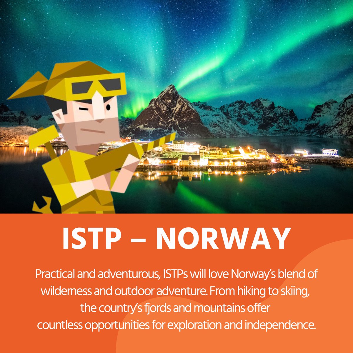 TourTeller's tweet photo. 🛤️ Let’s dive into destinations that cater to your personality type!

#Travel #MBTi Travel #MBTI #IntrovertTravel #INTJ #INFJ #ISTJ #ISFJ #INTP #INFP #IntrovertAdventures #TravelByPersonality #MBTIDestinations #PersonalityTravel #IntrovertMBTI #SoloTravel #MindfulJourneys https://t.co/DY2apLlYPB