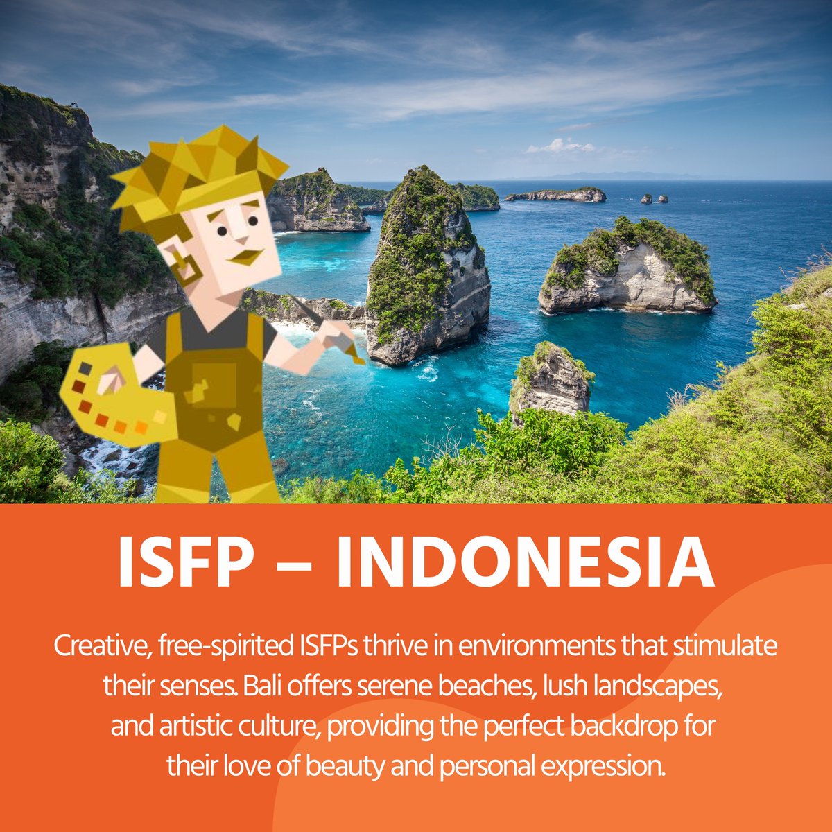 TourTeller's tweet photo. 🛤️ Let’s dive into destinations that cater to your personality type!

#Travel #MBTi Travel #MBTI #IntrovertTravel #INTJ #INFJ #ISTJ #ISFJ #INTP #INFP #IntrovertAdventures #TravelByPersonality #MBTIDestinations #PersonalityTravel #IntrovertMBTI #SoloTravel #MindfulJourneys https://t.co/DY2apLlYPB