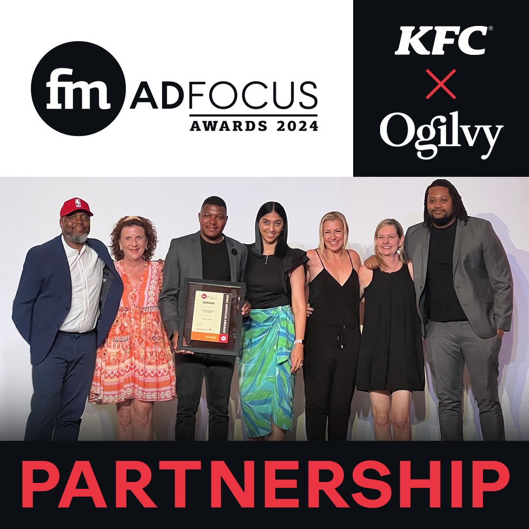 🚨✨ Ogilvy named ADFocus Agency Group of the Year 2024!

Proud of our teams, clients, &amp; partners driving impactful work!

🔗 Read more: ramify.biz/Agency/Newsroo…

#ADFocusAwards2024 #AgencyGroupOfTheYear #Ogilvy