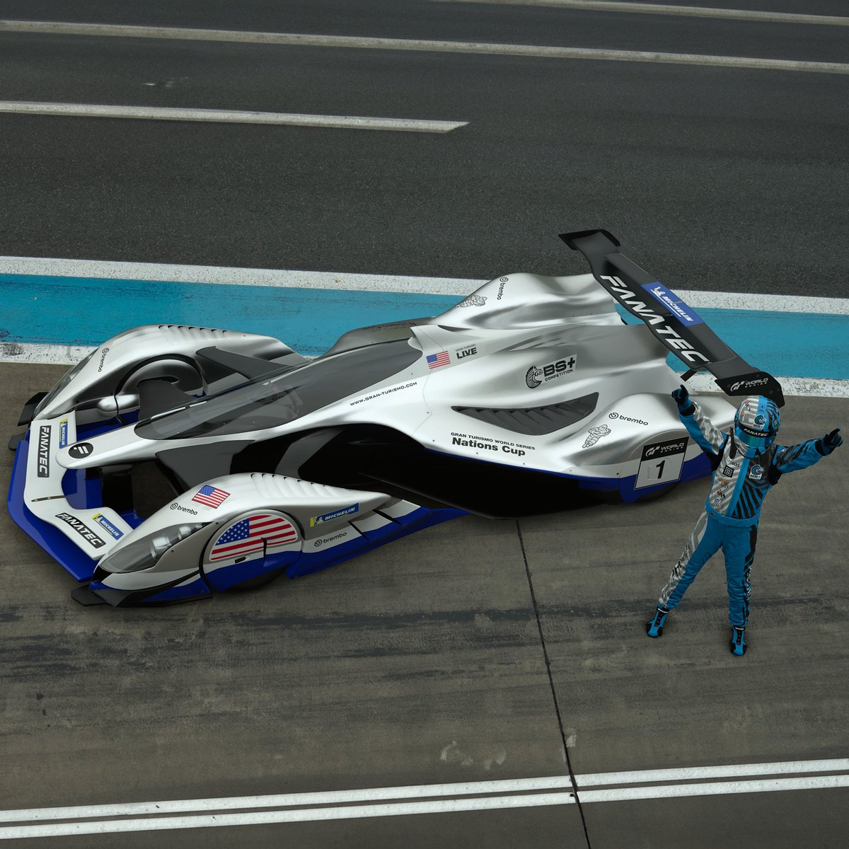 BS+COMPETITION (@bscompetition) on Twitter photo It feels amazing to have the 🦓 logo on our driver's cars at the Gran Turismo World Series 2024 World Finals this weekend!
#BSCOMPETITION | #GranTurismo | <a href="/thegranturismo/">Gran Turismo</a> It feels amazing to have the 🦓 logo on our driver's cars at the Gran Turismo World Series 2024 World Finals this weekend!
#BSCOMPETITION | #GranTurismo | <a href="/thegranturismo/">Gran Turismo</a>