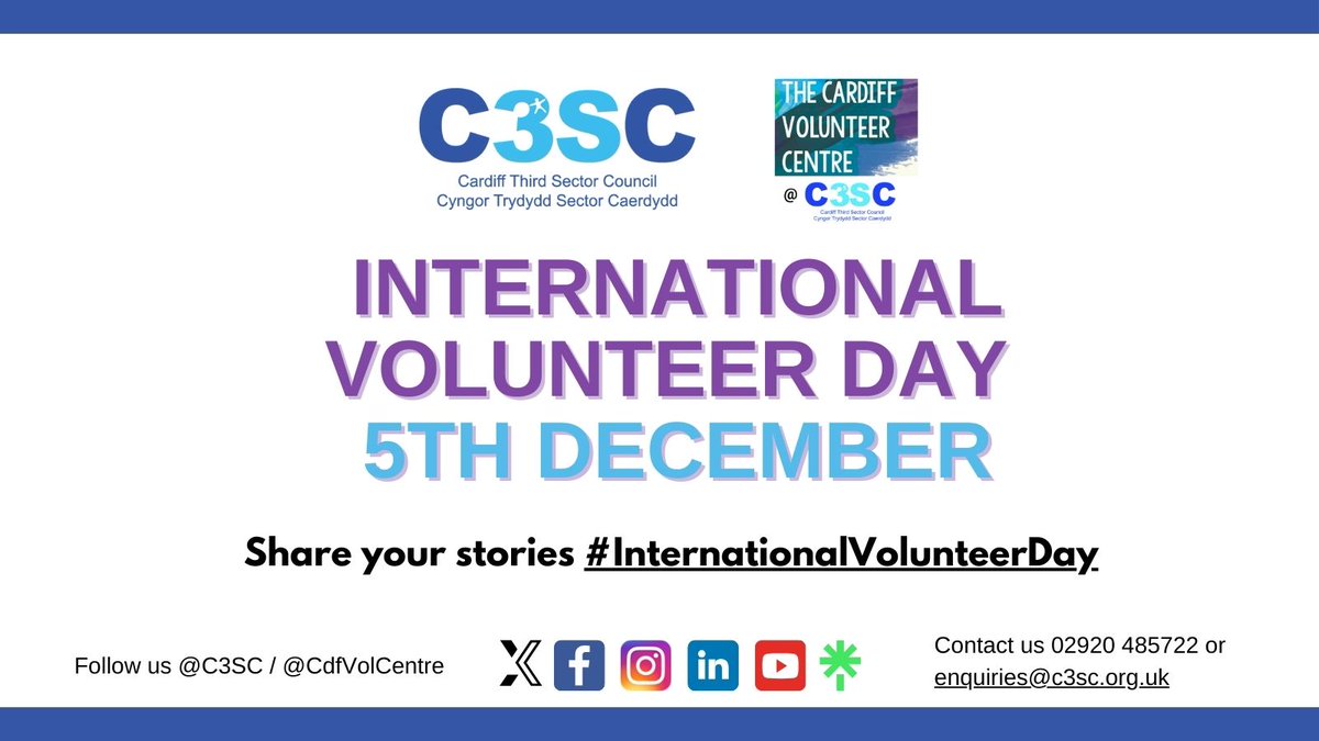 Cardiff Volunteer Centre @C3SC tweet media