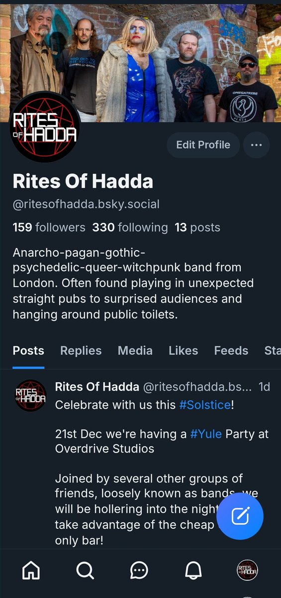 Just a reminder we will be LEAVING X and closing this account in one week as part of the #xodus. Join us on #Bluesky HERE&gt;&gt; bsky.app/profile/riteso… #leavingx #byetwitter #band #socialmedia