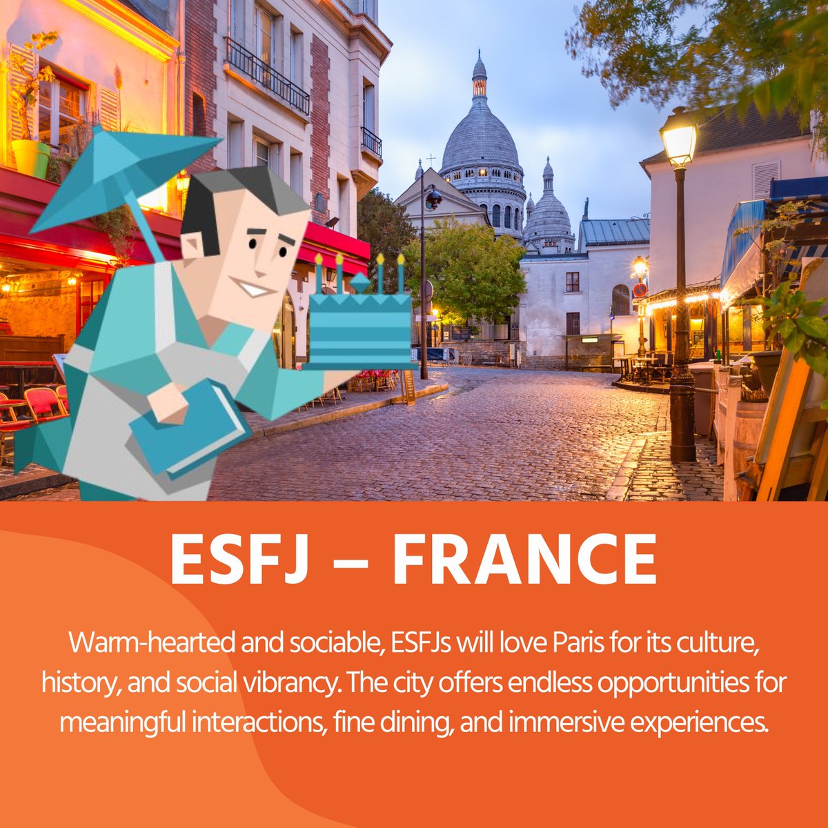 TourTeller's tweet photo. Here are the recommended destinations for Extroverts
#MBTI #ExtrovertTravel #ENTJ #ENFJ #ESTJ #ESFJ #ENTP #ENFP #ESTP #ESFP #ExtrovertAdventures #TravelByPersonality #MBTIDestinations #PersonalityTravel #ExtrovertMBTI #GroupTravel #DynamicDestinations #AdventurousJourneys https://t.co/1MuVrhVUA1