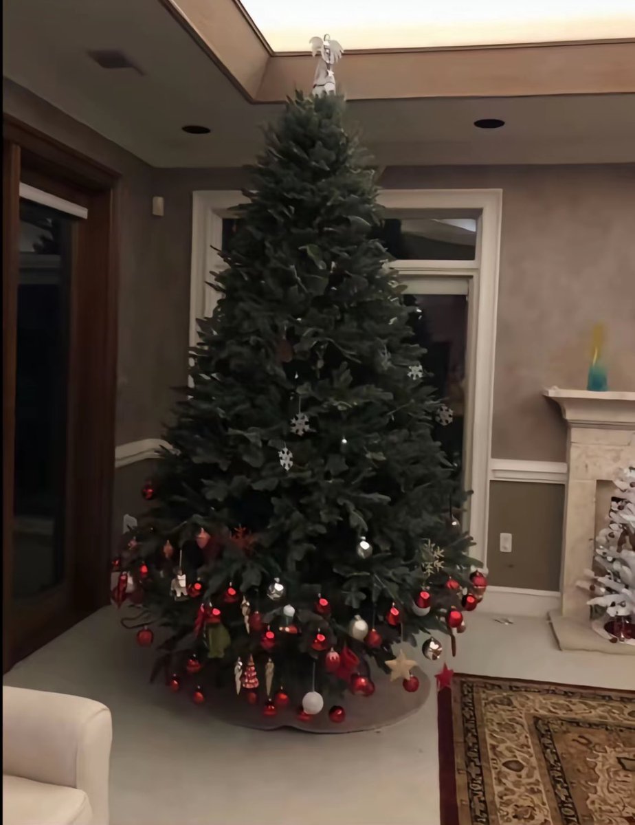 Por fin María y yo hemos puesto el árbol !
