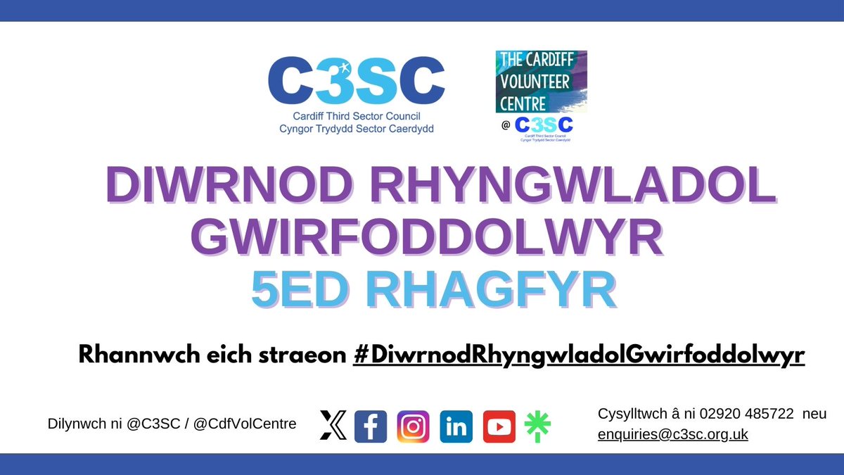 Cardiff Volunteer Centre @C3SC tweet media