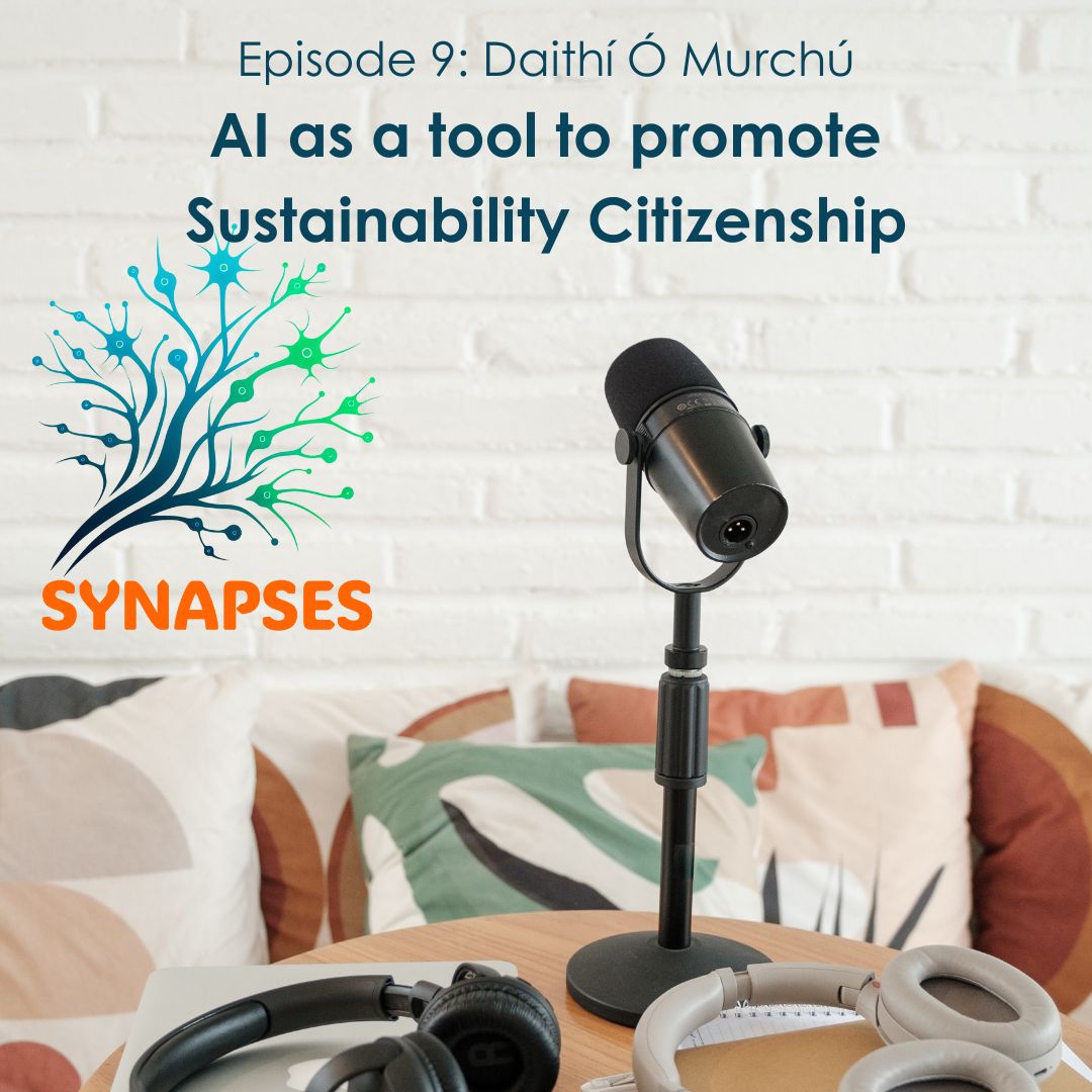 In this episode of our SYNAPSES Academy podcast 🎙️ Dr. Daithí Ó Murchú sheds light on the possibilities that Artificial Intelligence has to offer when promoting Sustainability Citizenship.

🎧 Listen here: open.spotify.com/episode/1lyuog…

#Sustainability #Citizenship #ai #genai