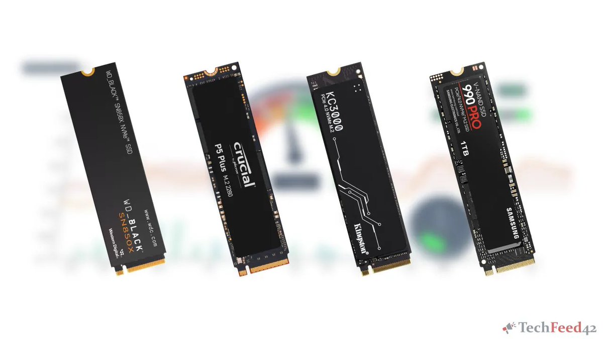 TechFeed42's tweet image. NVMe SSDs in 2024 deliver faster load times and smoother performance for gaming, content creation, and everyday tasks, with top models offering great value. 

techfeed42.com/finding-the-id…
#TechFeed42
#Gaming  #NVMe #PC #PCIe #Performance #SSD #Storage
#Giftideas